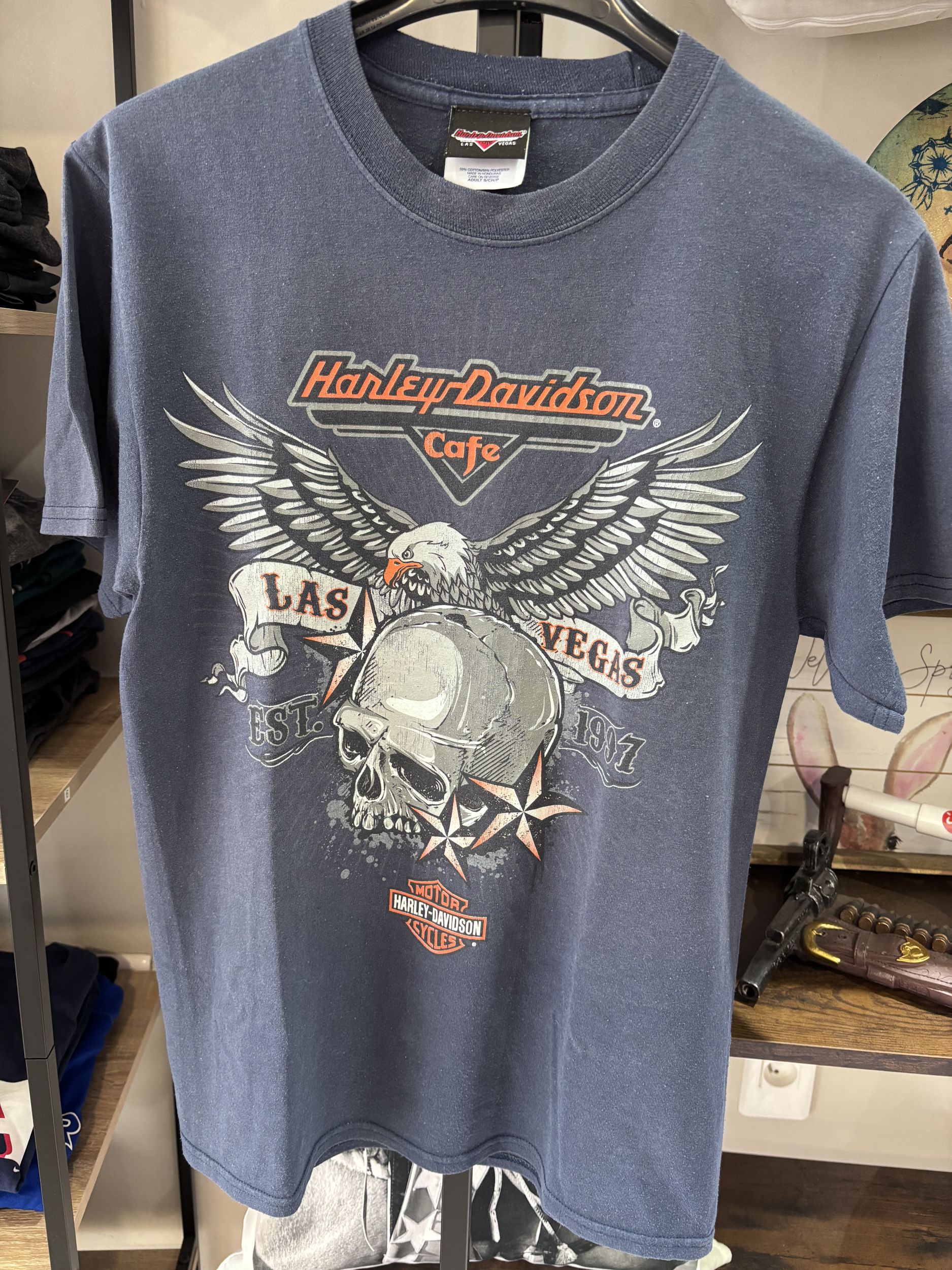 Tee Shirt Harley Davidson Las Vegas, Taille S