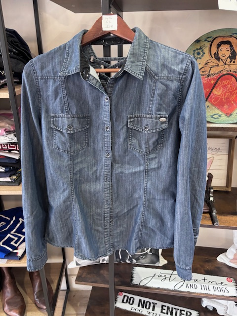 Chemise jean Kaporal, taille XL
