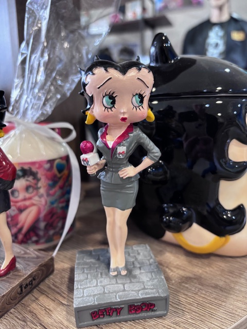 Figurine Betty Boop Journaliste