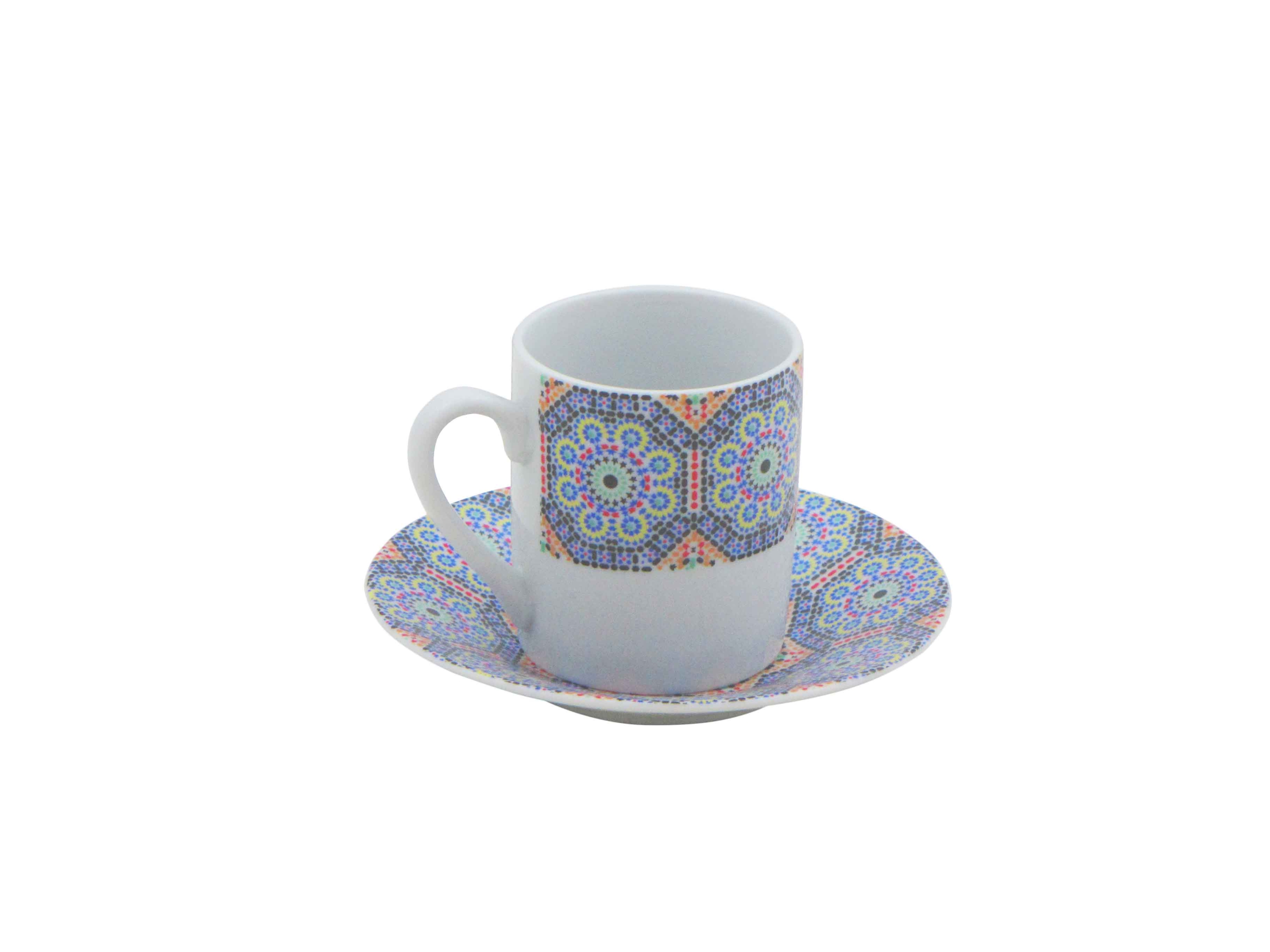 Tasse et sous-tasse PM Zellige