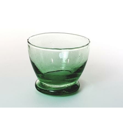 verrine verte H 7 cm