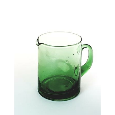 Petite carafe anse verte
