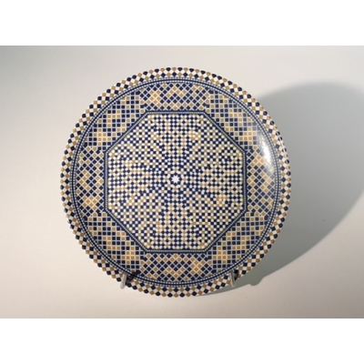 Assiette Mozaik Fès 20cm
