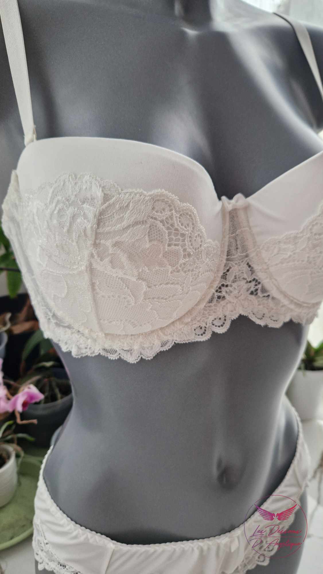bandeau diamant ecru 2