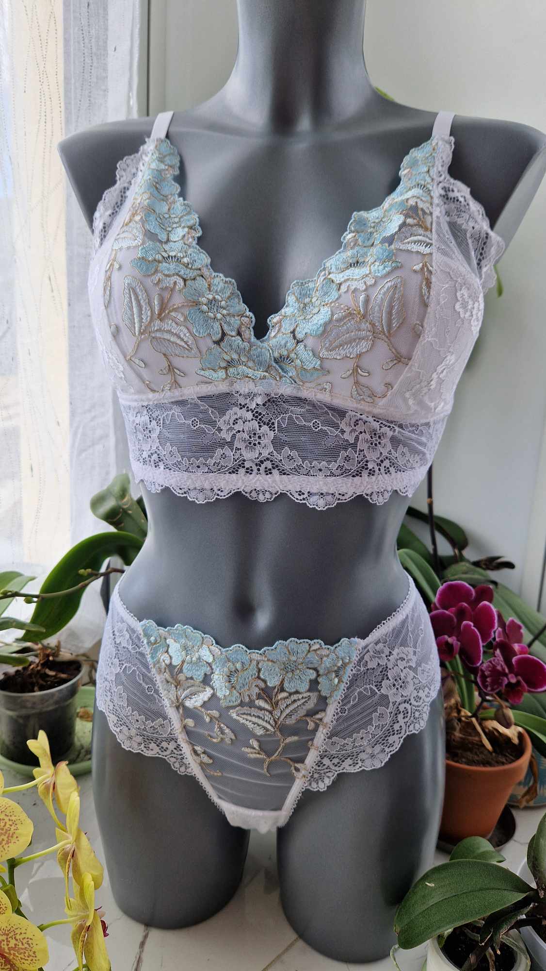 bralette myosotis + slip