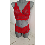 bralette rubis + culotte