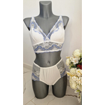 aigue marine bralette et culotte