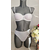 Howlite blanc bandeau + string