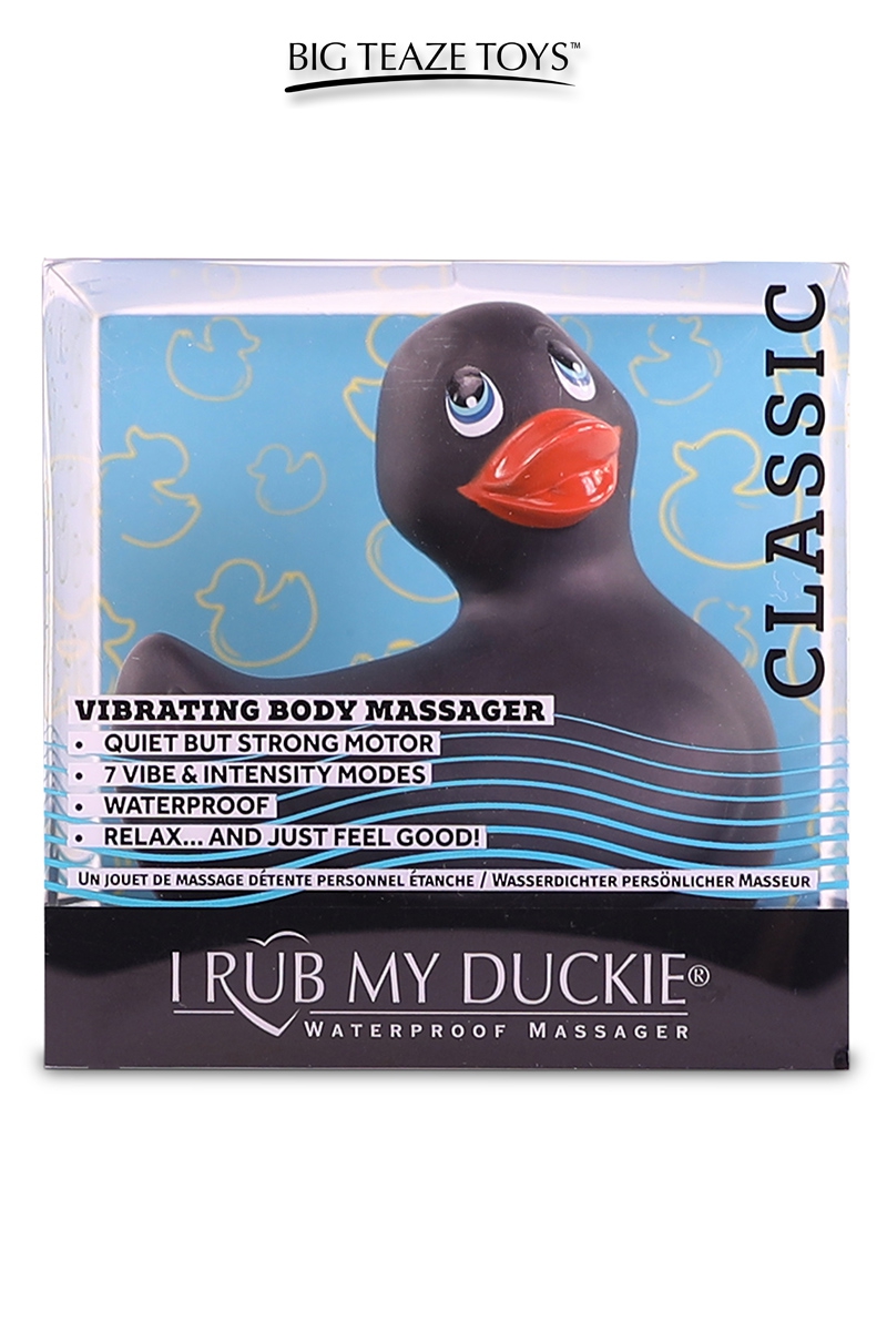 canard vibrant "Duckie 2.0 Classic noir" Big Teaze Toys (3)