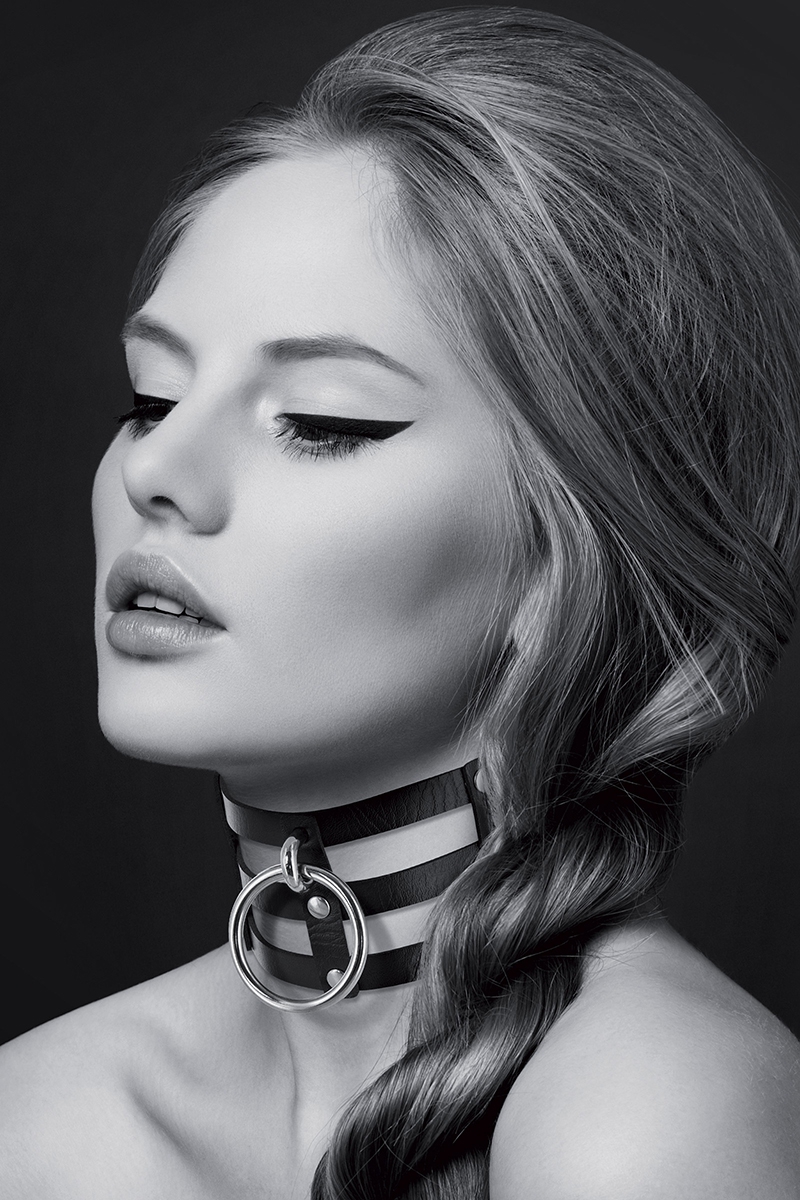 collier fetish large avec anneau Bijoux pour toi