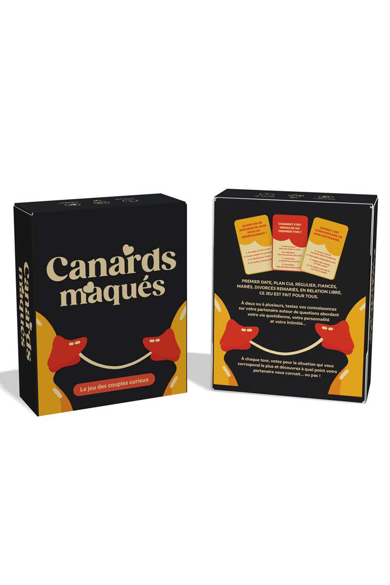 jeu couple "Canards maqués" Carta Sutra (2)
