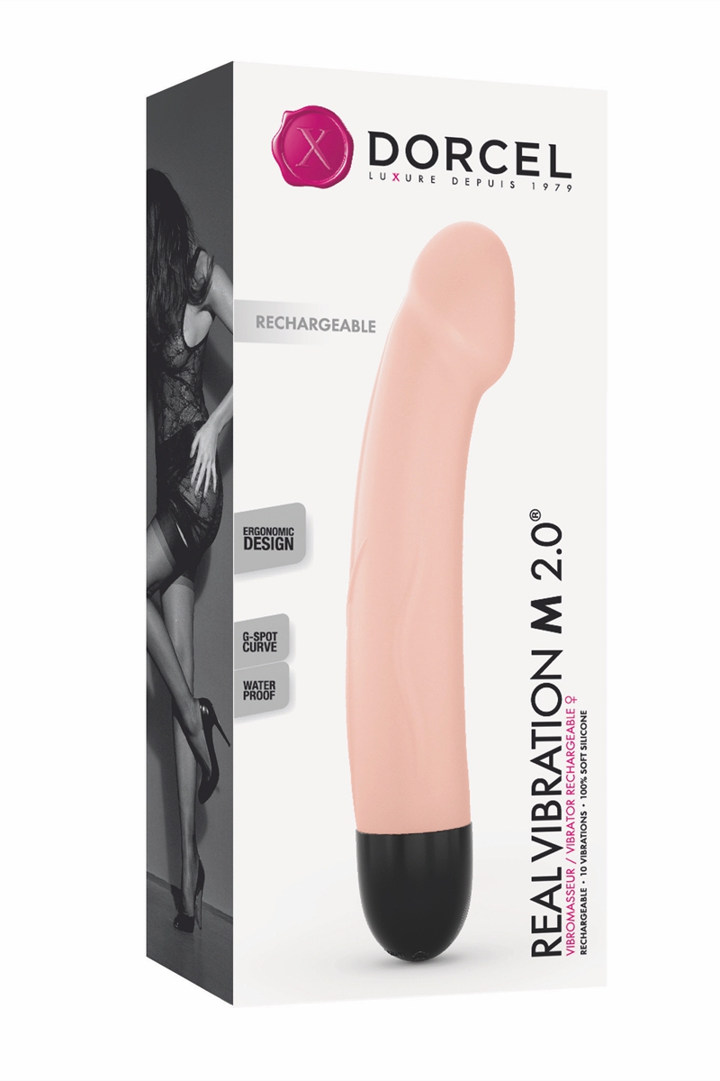vibro rechargeable "Real Vibration M 2.0" Dorcel (3)