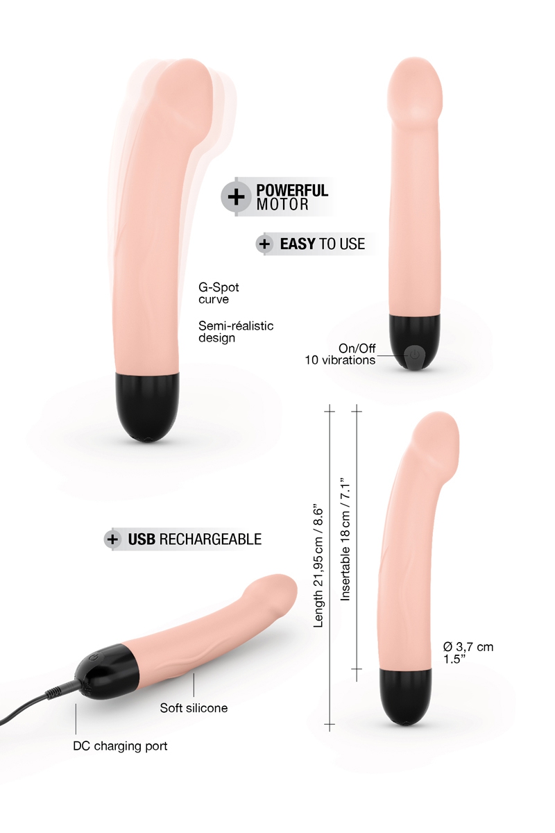 vibro rechargeable "Real Vibration M 2.0" Dorcel (5)