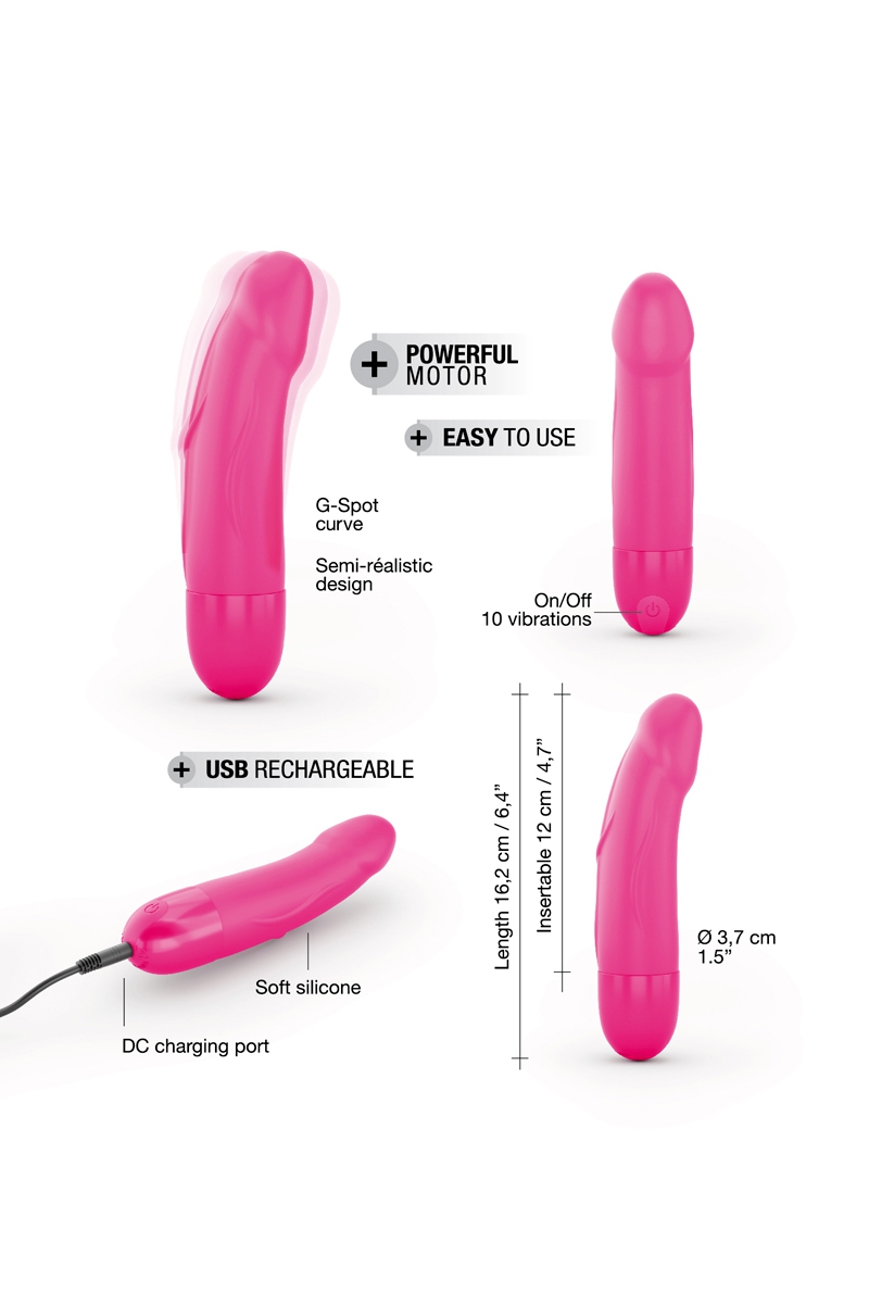vibro rechargeable "Real Vibration rose S 2.0" Dorcel (5)