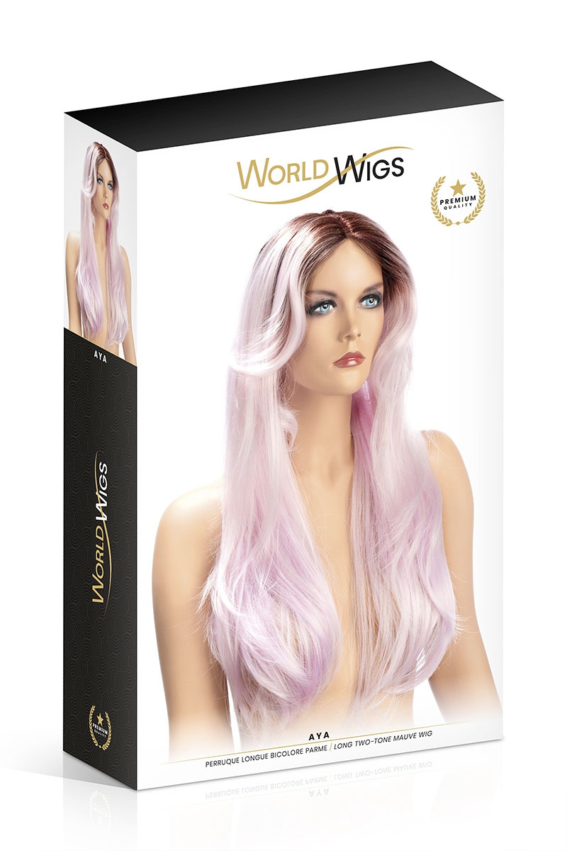 perruque Aya parme World Wigs (2)