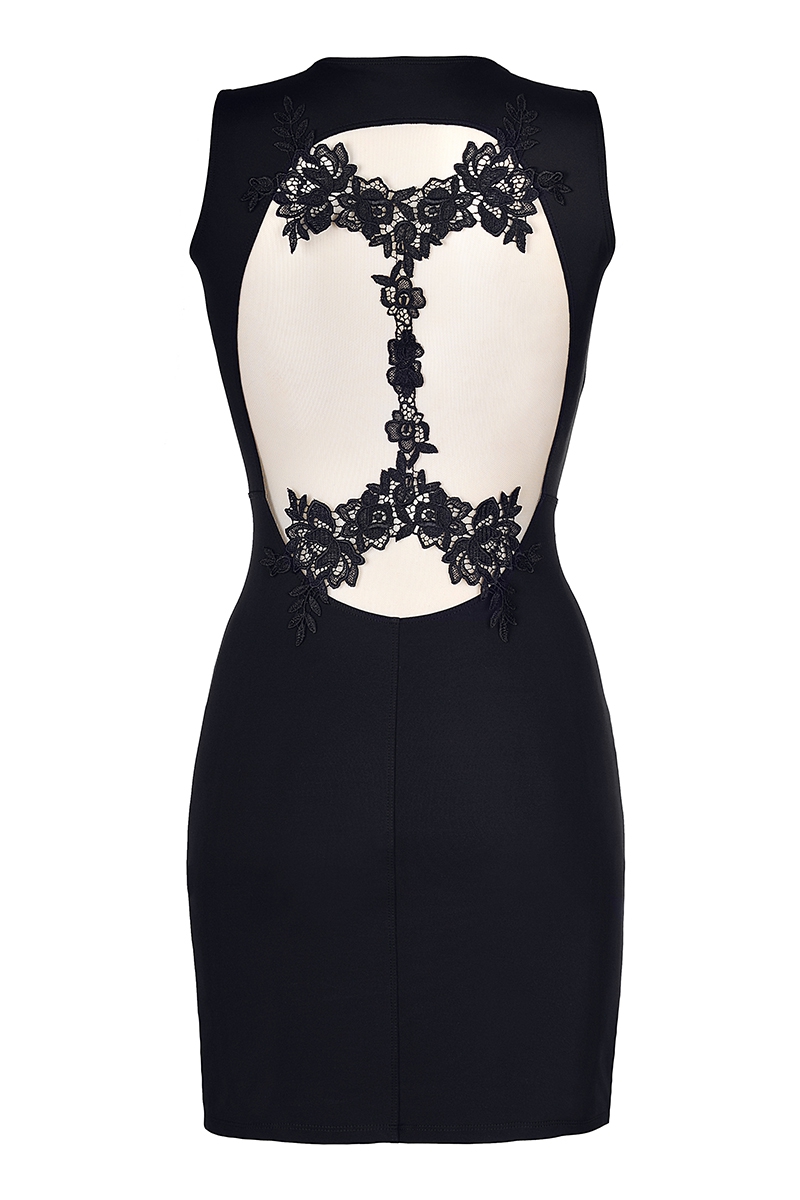 robe noire V-9209 Axami (4)