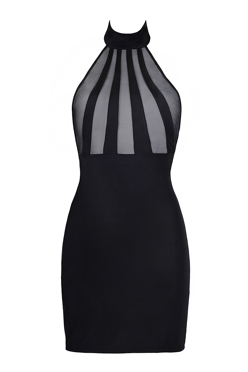 robe noire V-9149 Axami (3)