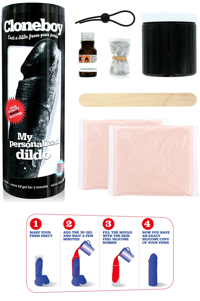 gode personnalisable noir Cloneboy (2)