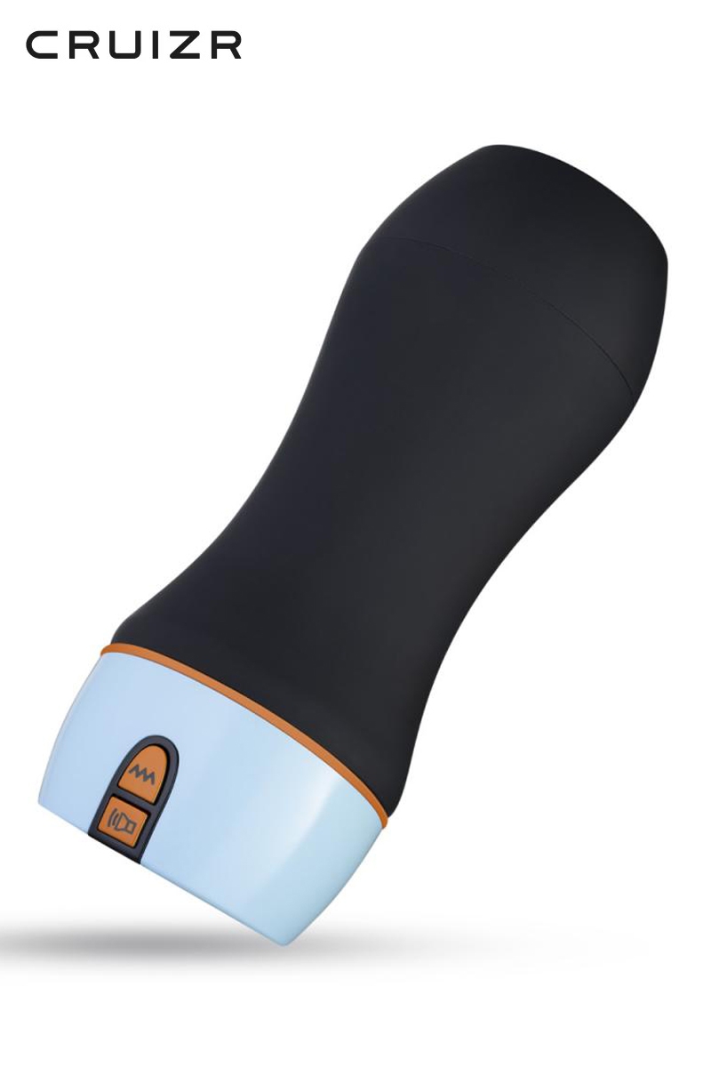masturbateur vibrant avec fonction audio CruizR CM06 (2)