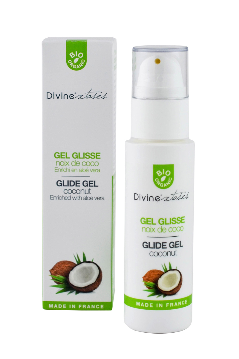 gel glisse noix de coco Divinextases