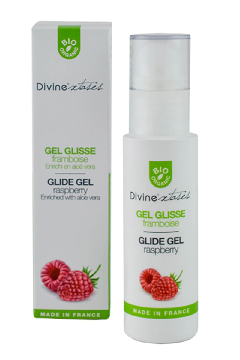 gel glisse framboise Divinextases