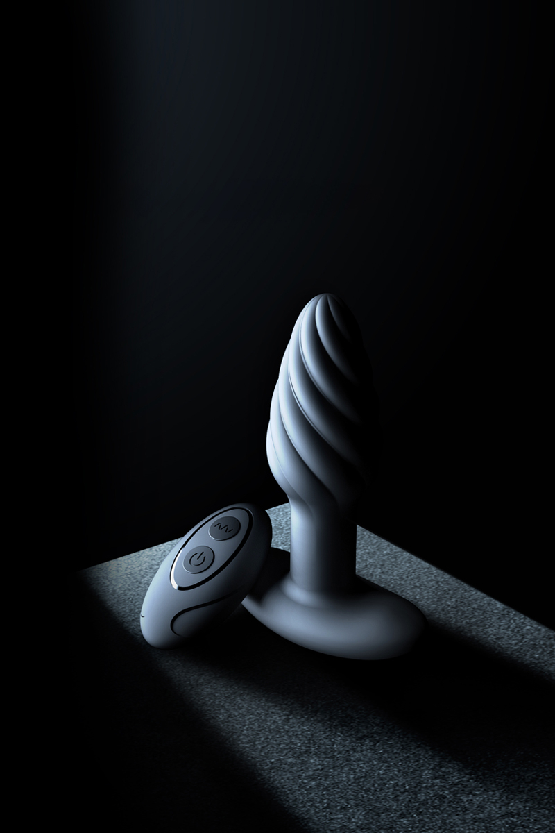 plug anal rotatif "Spin Plug" Dorcel (2)