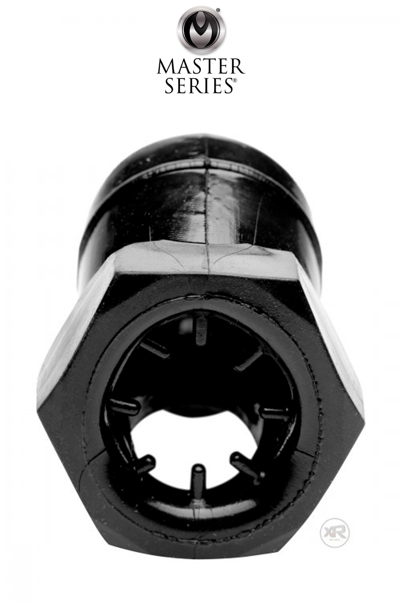 cage de chasteté restrictive noire, Master Series (2)