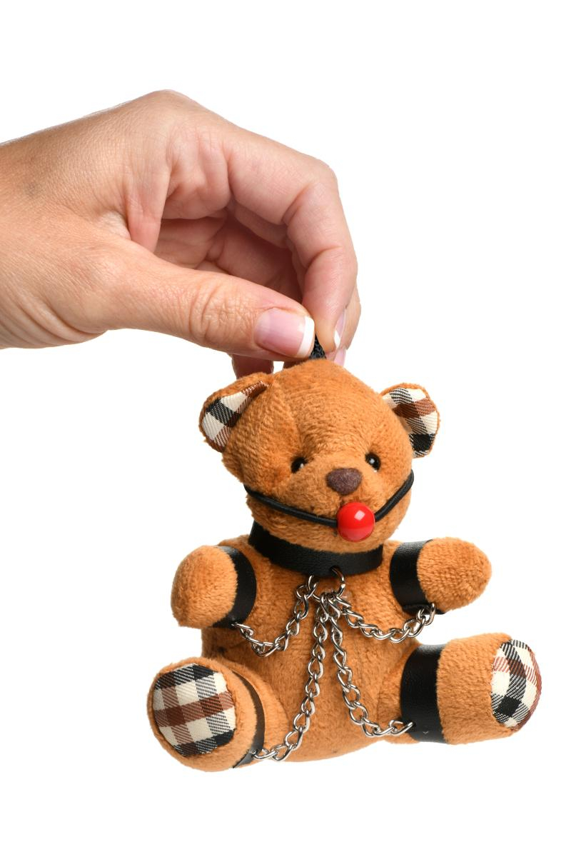 porte-clés Teddy Bear bâillonné, Master Series (2)