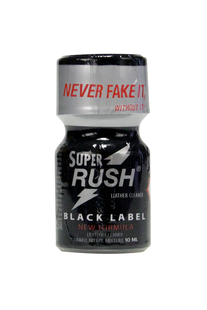 Poppers Super Rush Black Label 10ml, Poppers Rush