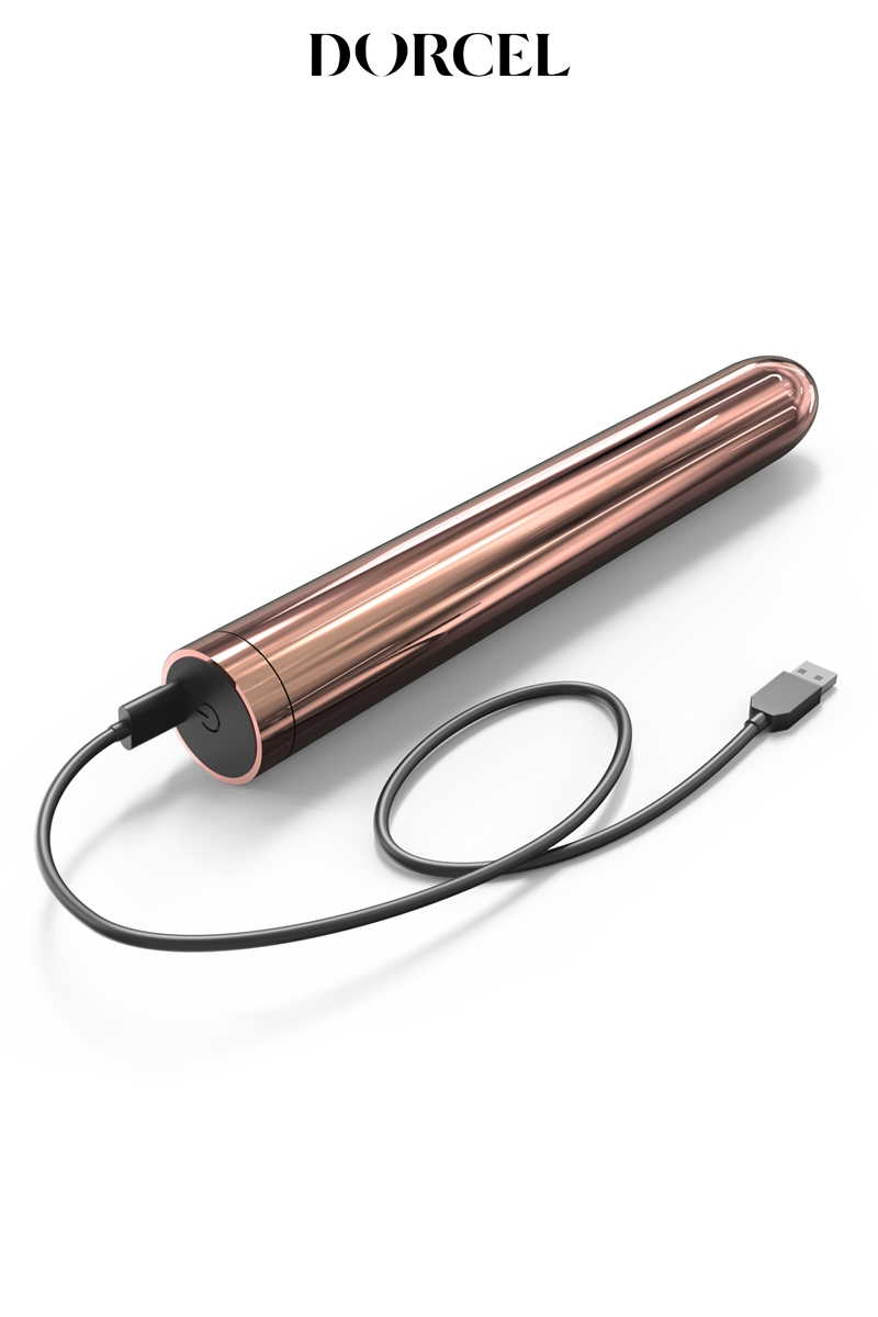 vibro Pink Lady 2.0-Dorcel-vibro et son câble USB