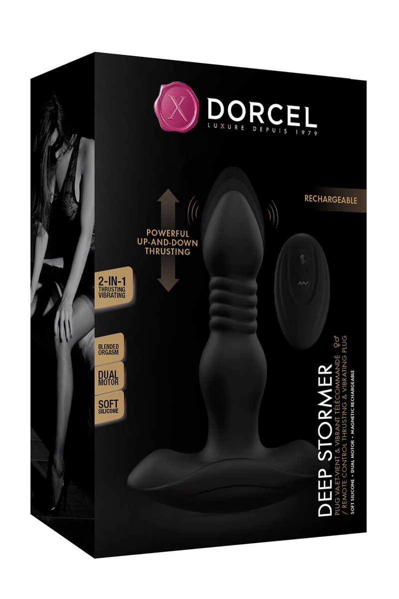 plug va et vient "Deep Stormer" Dorcel