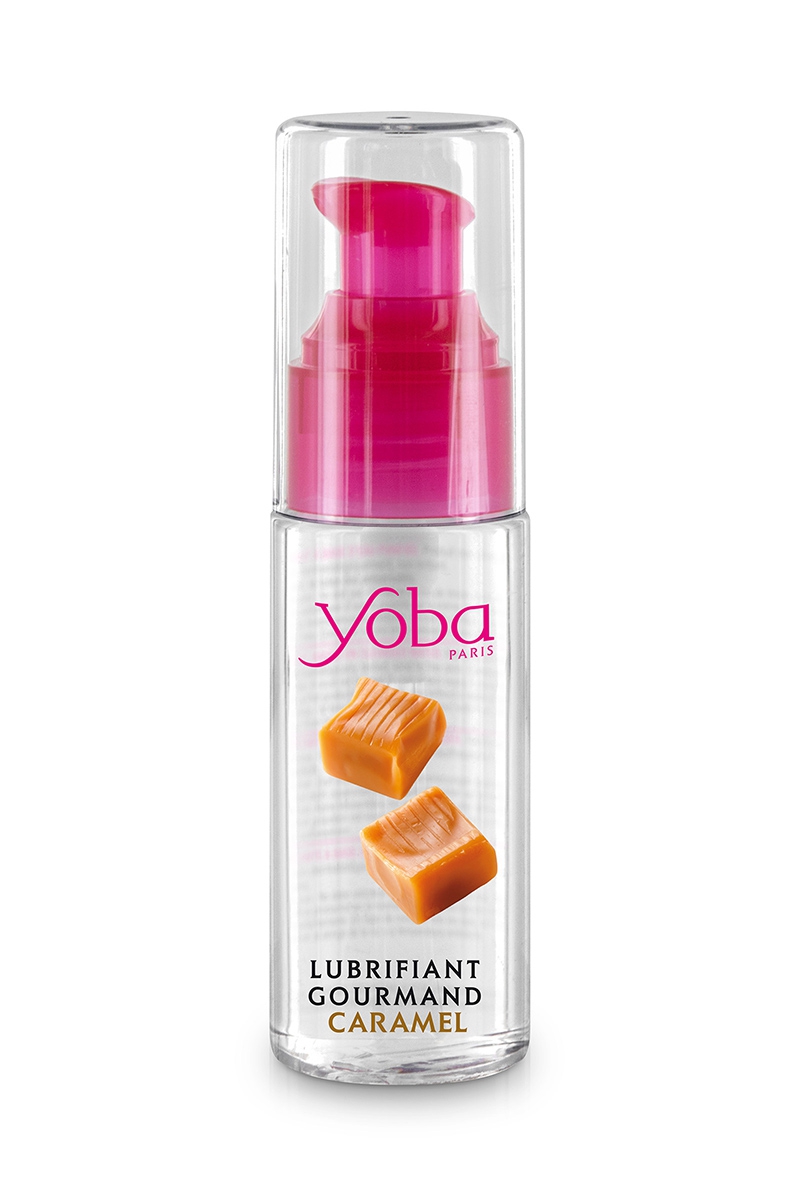 lubrifiant parfumé caramel 50ml YOBA
