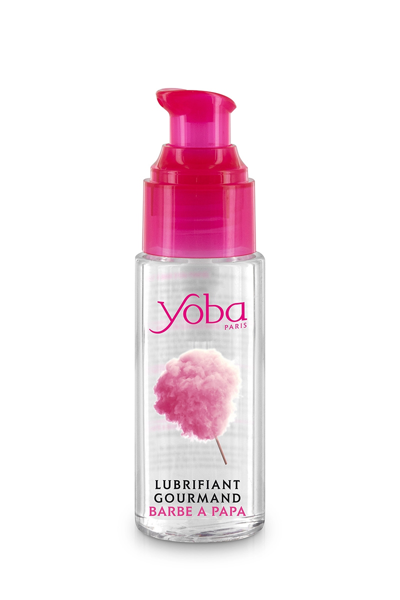 lubrifiant parfumé barbe à papa 50ml YOBA (2)