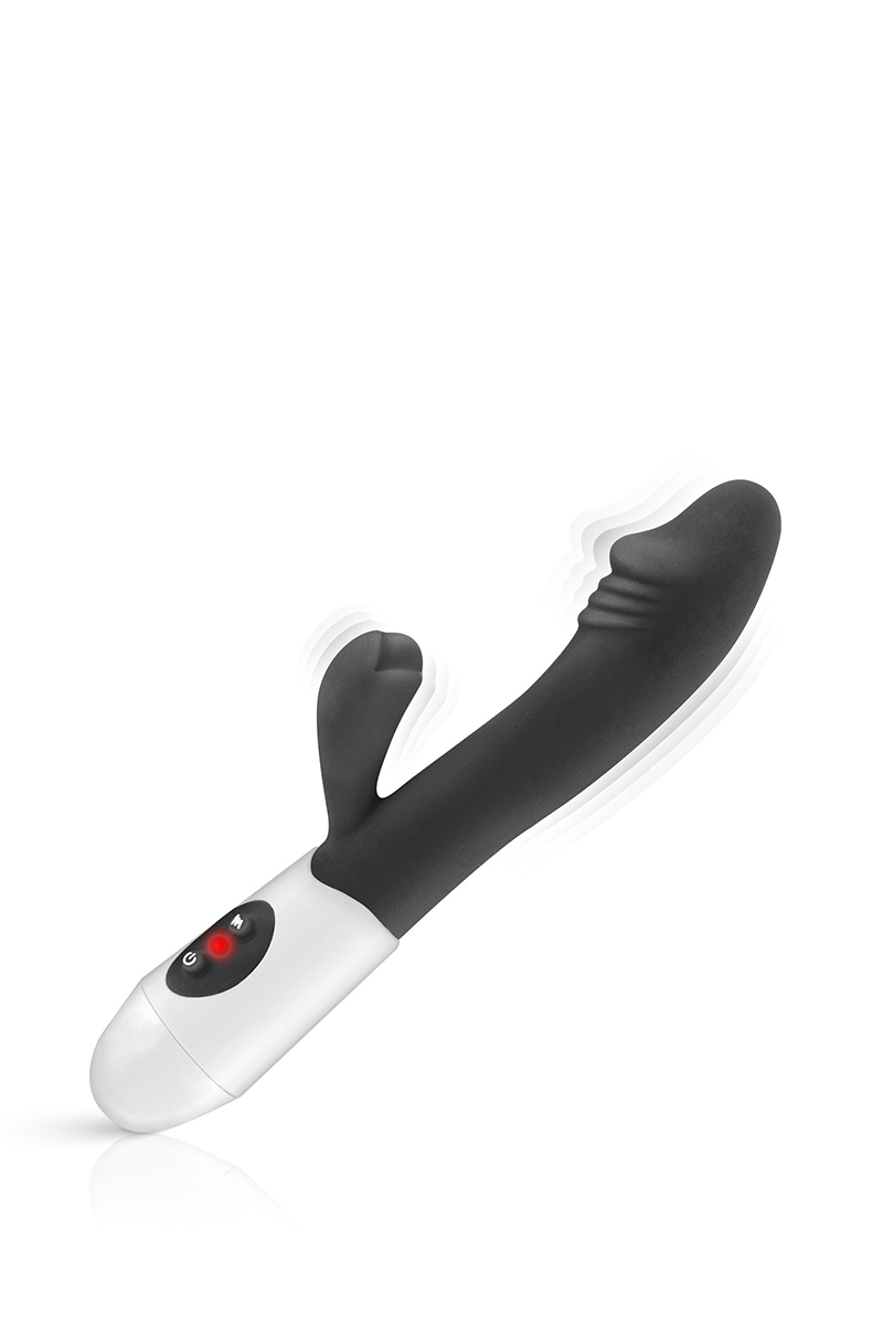 vibromasseur rabbit Elya noir YOBA (2)