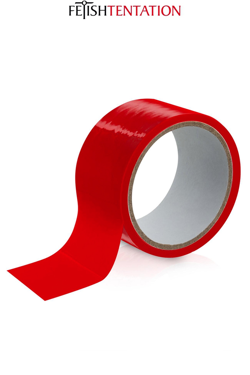 ruban de soumission rouge 15m FETISH TENTATION