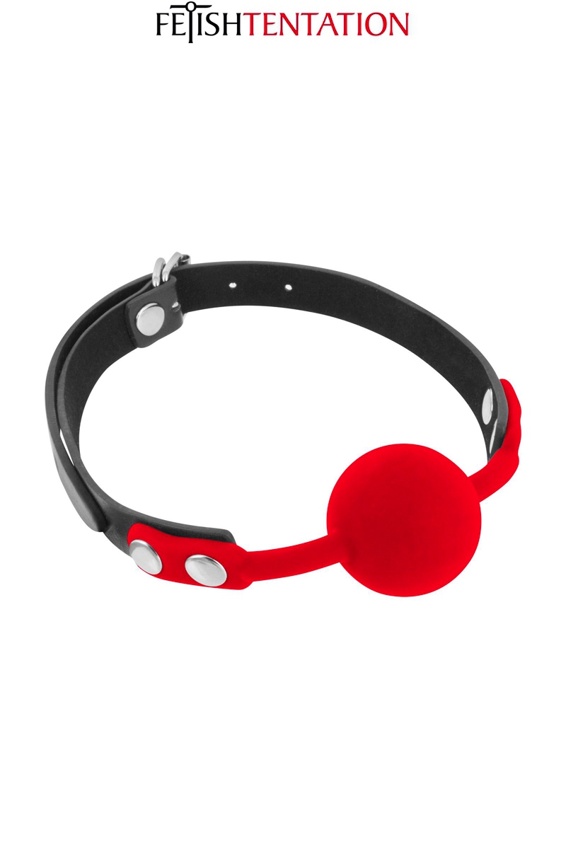 baillon boule rouge FETISH TENTATION