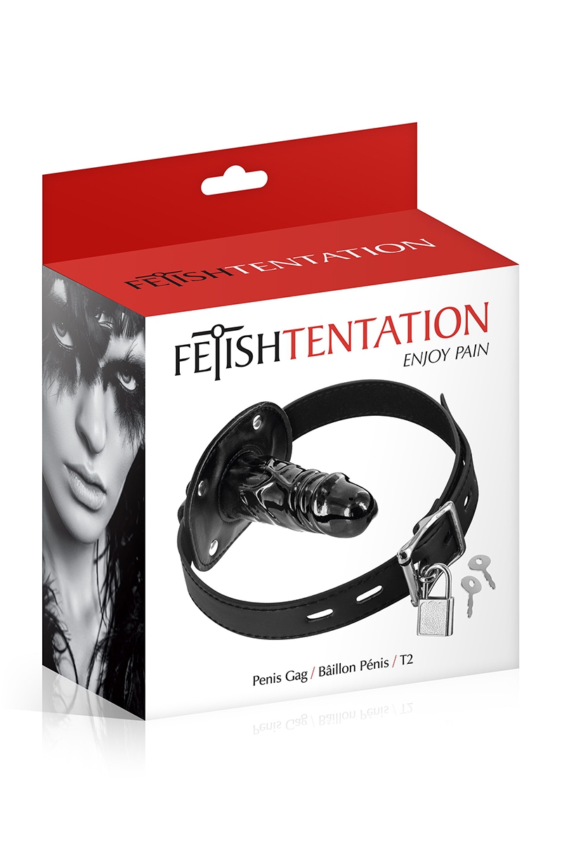 bâillon avec gode interne FETISH TENTATION (4)