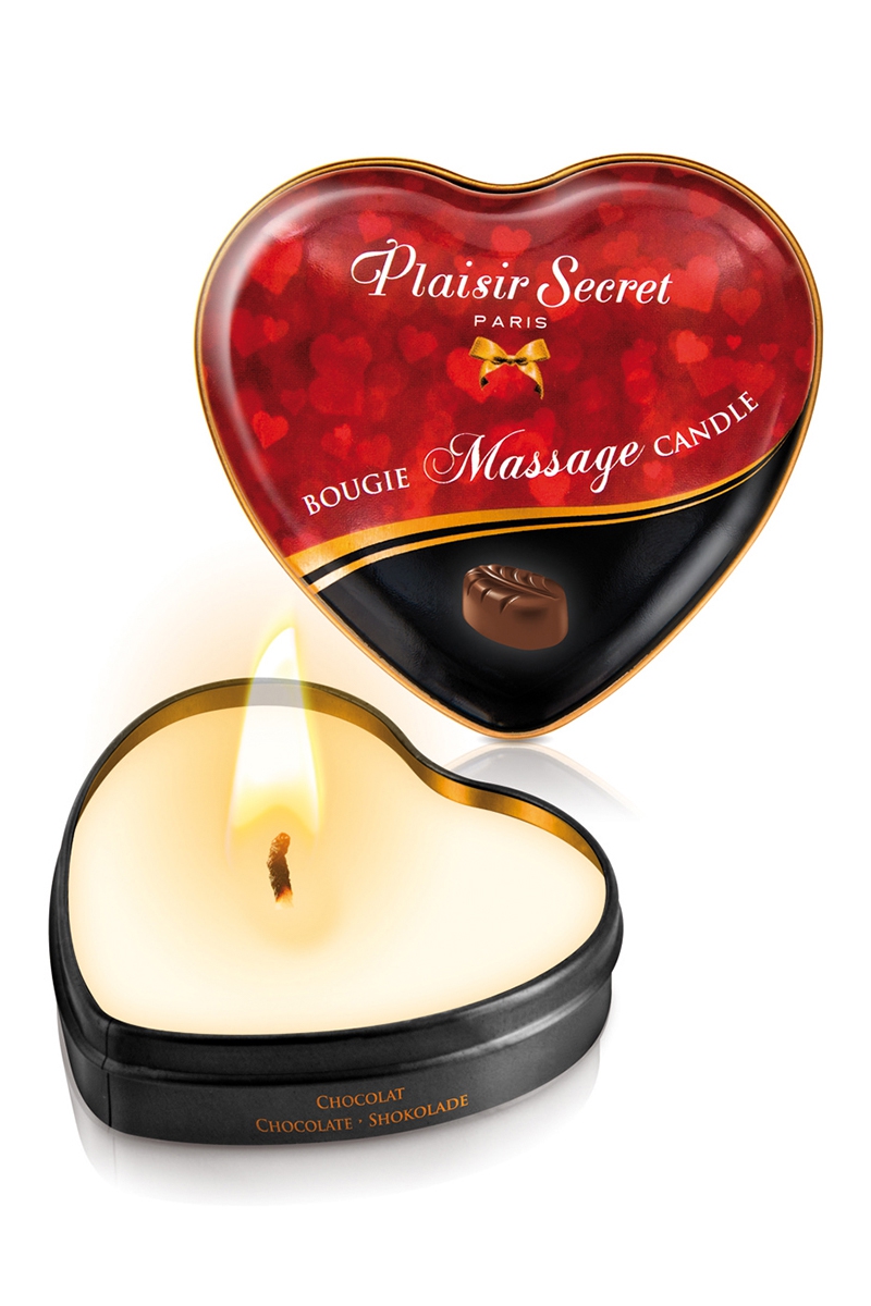 mini bougie de massage chocolat PLAISIRS SECRETS