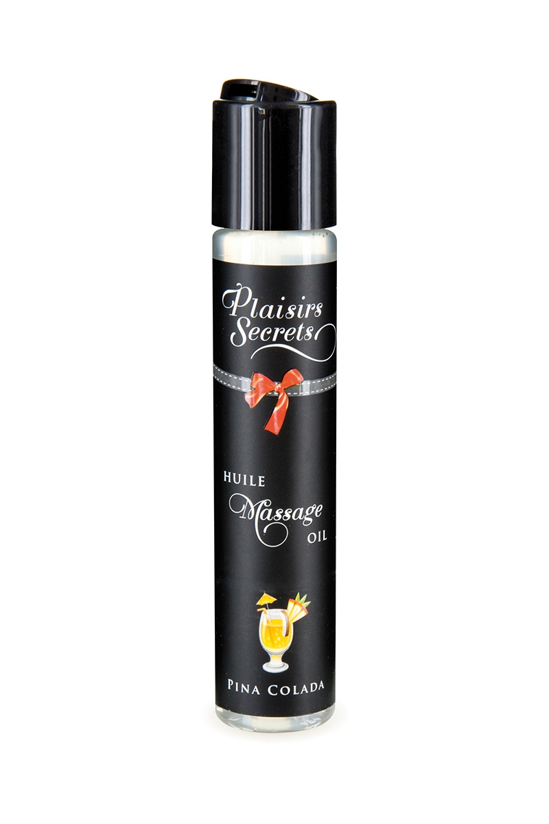 huile de massage gourmande Pina Colada PLAISIRS SECRETS (2)