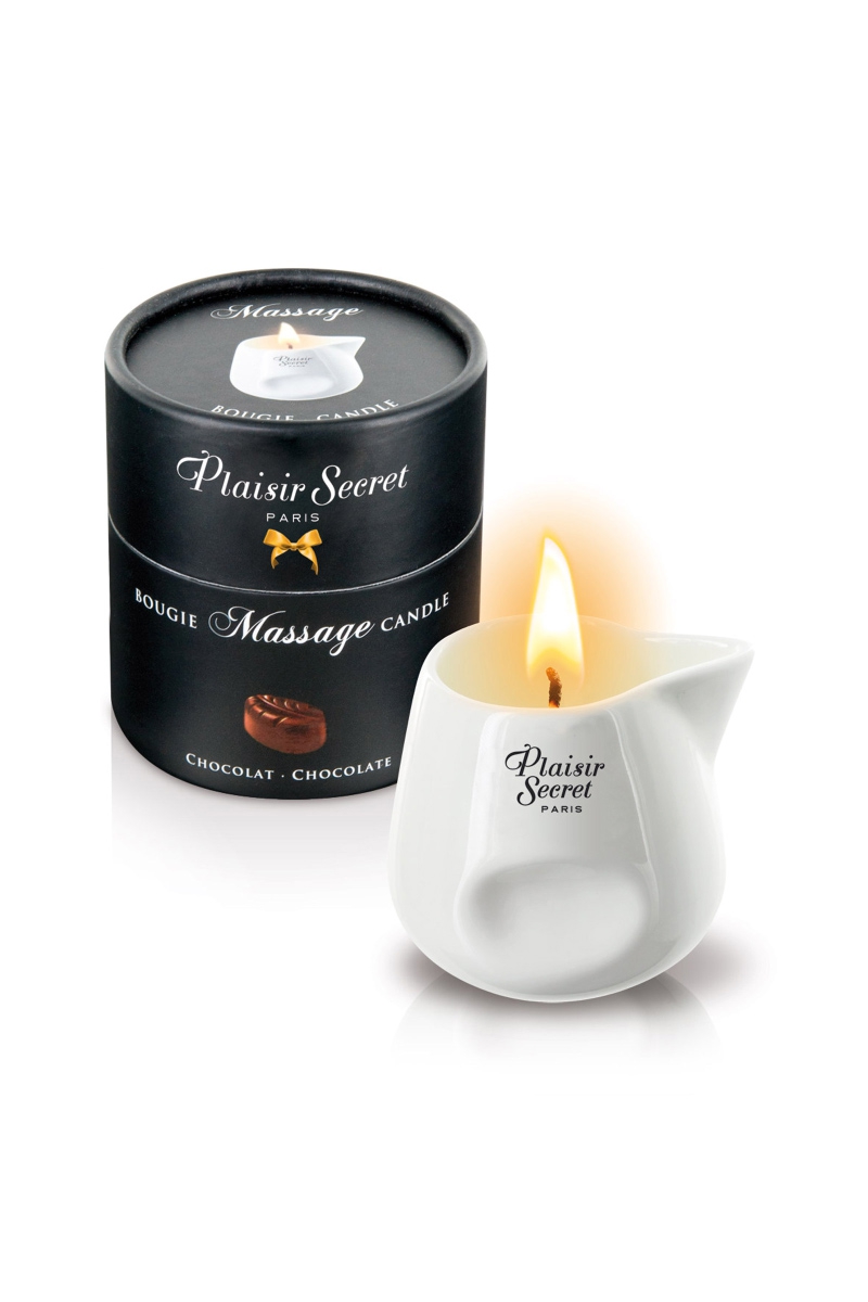 bougie de massage Chocolat PLAISIRS SECRETS