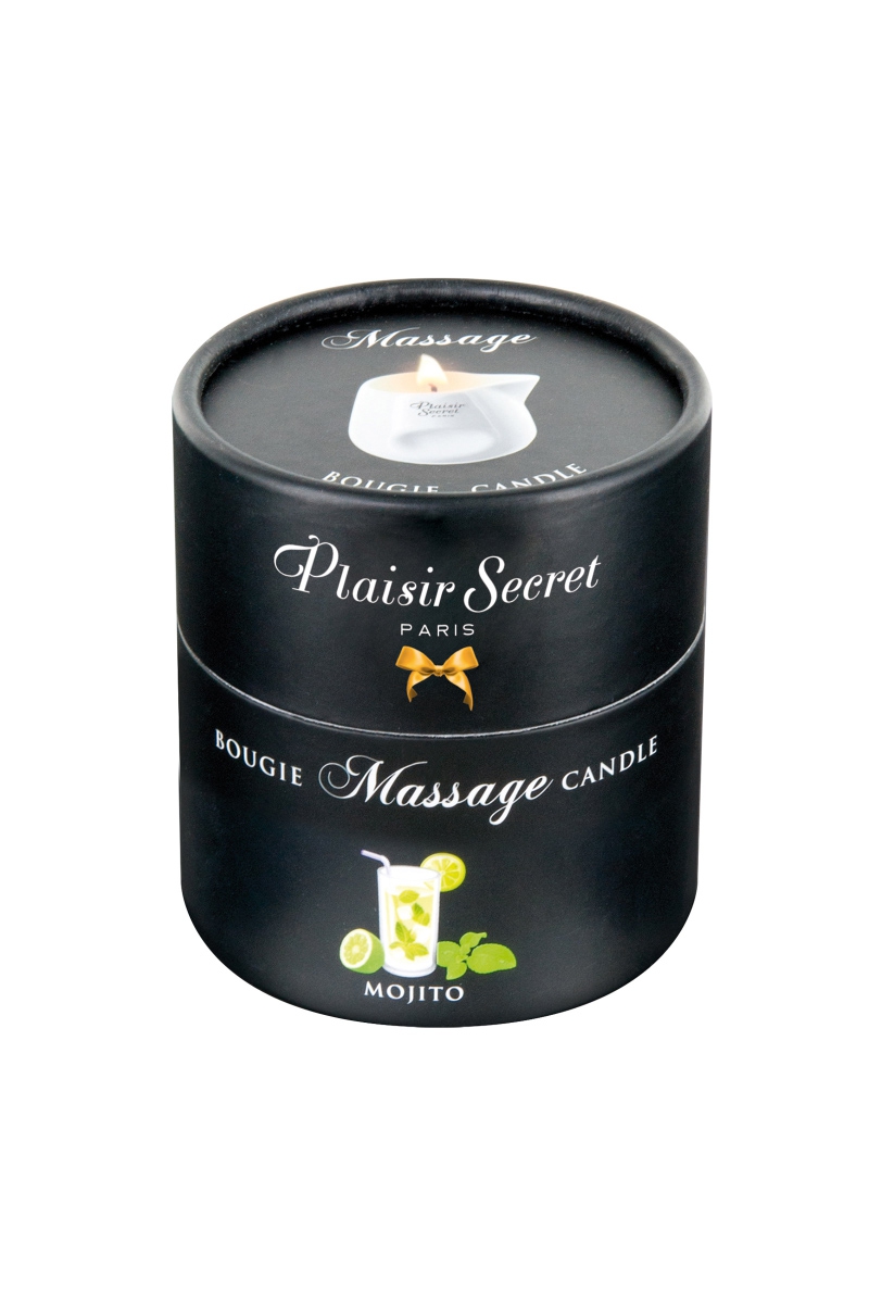bougie de massage Mojito PLAISIRS SECRETS (2)