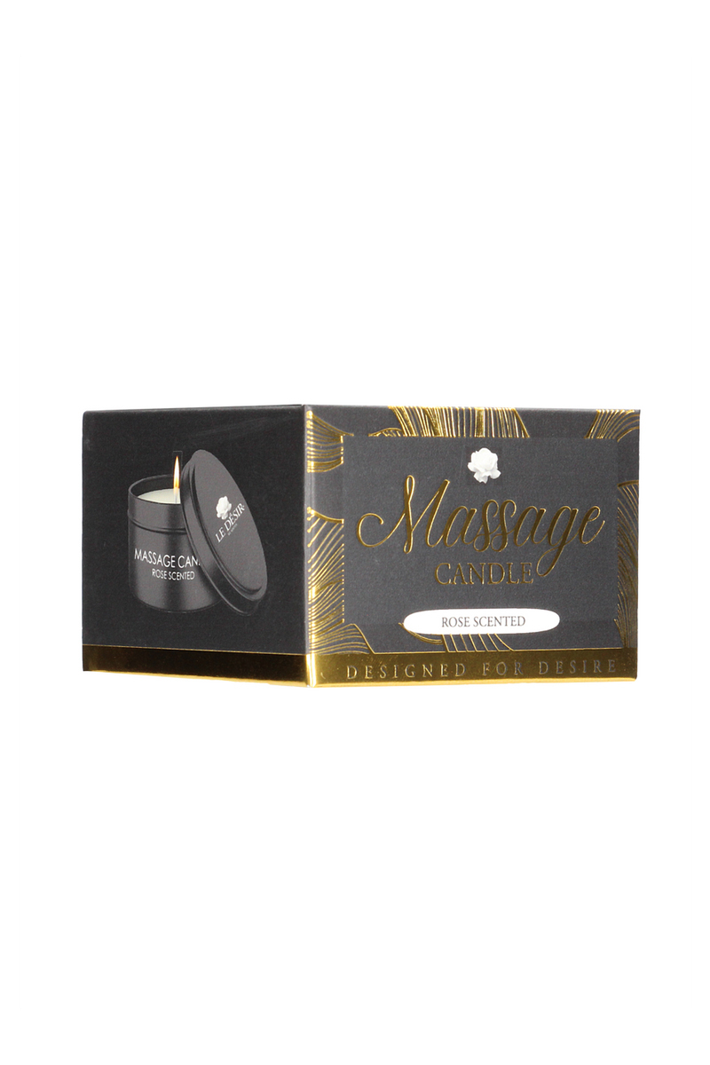 bougie de massage érotique Rose 100gr LE DESIR (2)