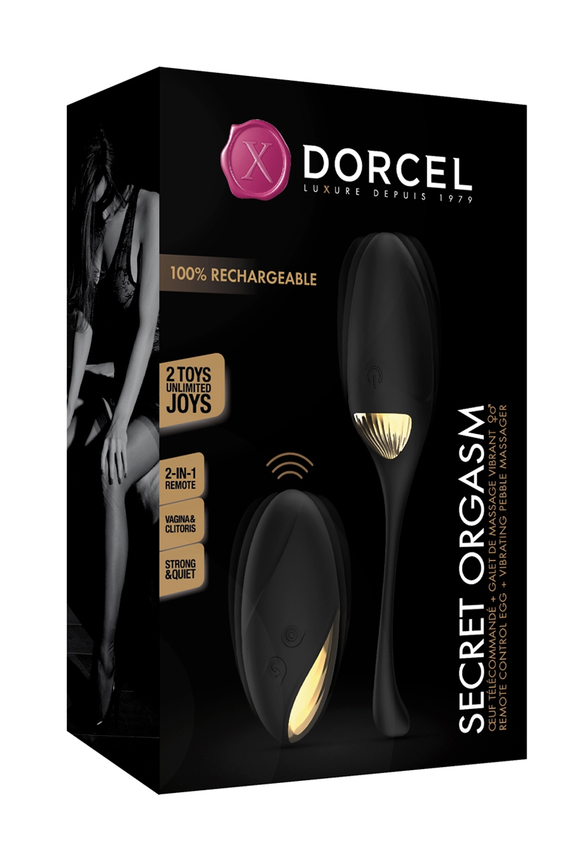 sextoy 2 en 1 "Secret Orgasm" Dorcel