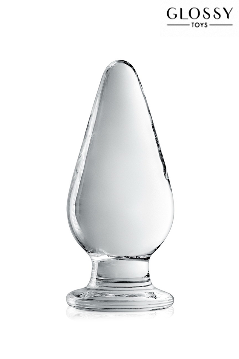plug anal verre Glossy Toys n° 26 Clear