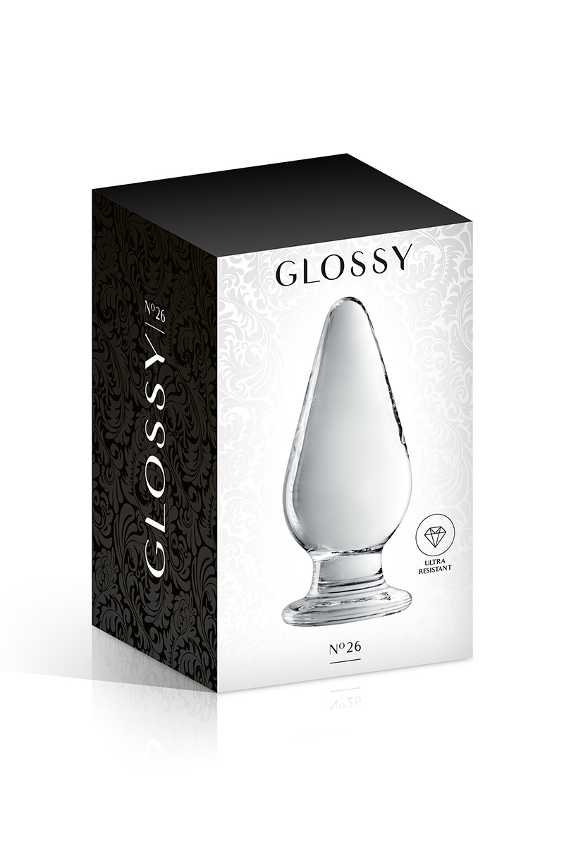 plug anal verre Glossy Toys n° 26 Clear (2)