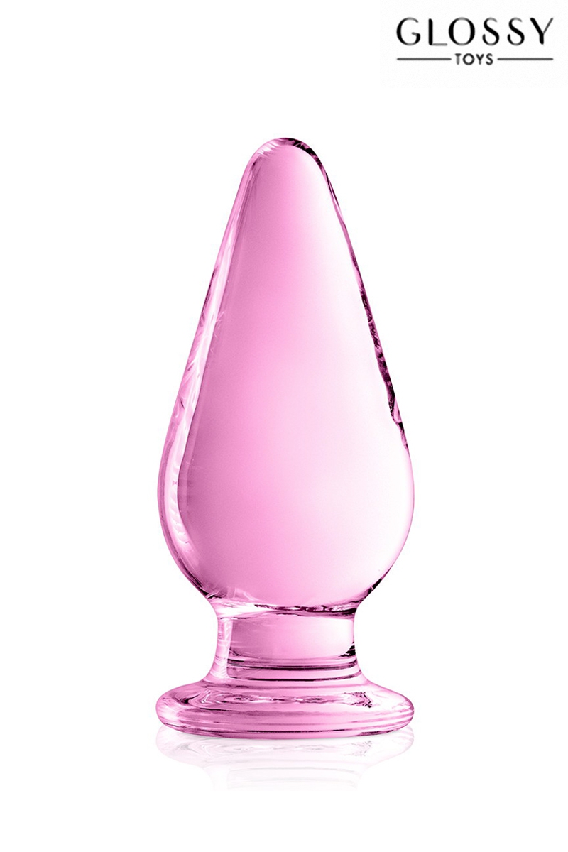 plug anal verre Glossy Toys n° 26 Pink
