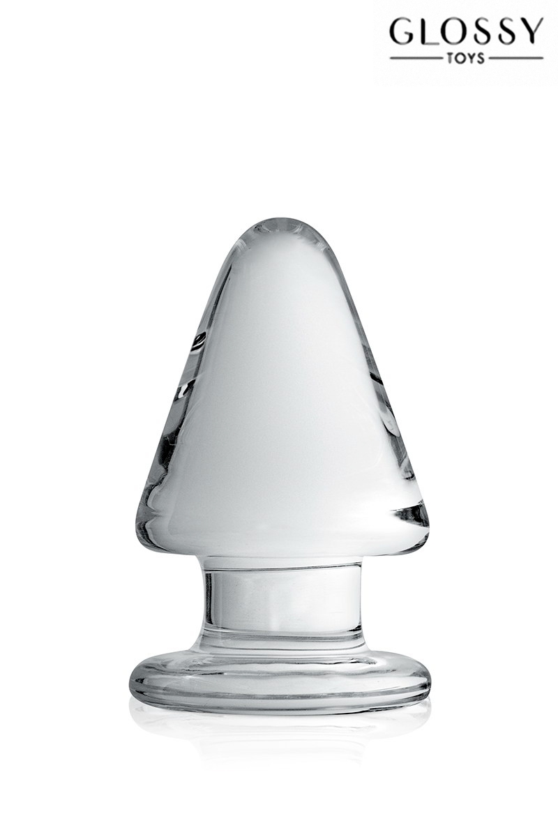 plug anal verre Glossy Toys n° 23 Clear