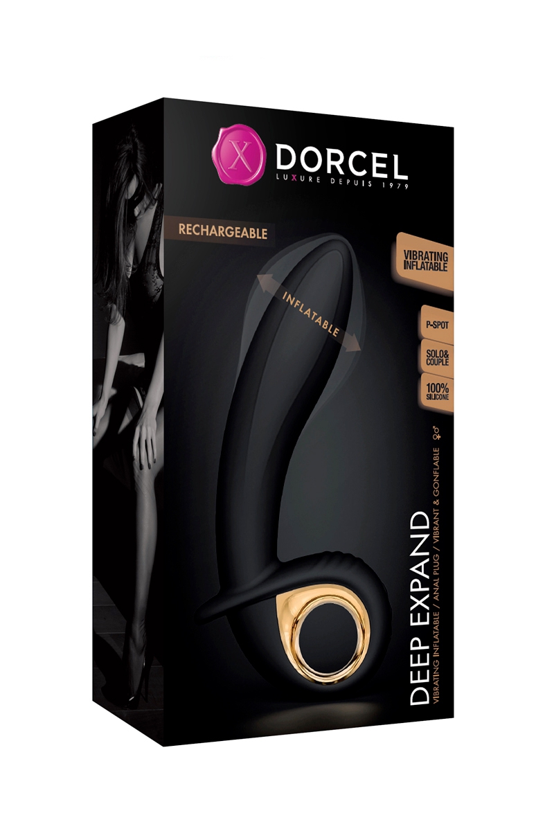 vibromasseur gonflable "Deep Expand" Dorcel (5)
