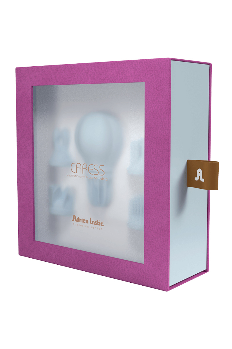 stimulateur de clitoros Caress bleu ADRIEN LASTIC (3)