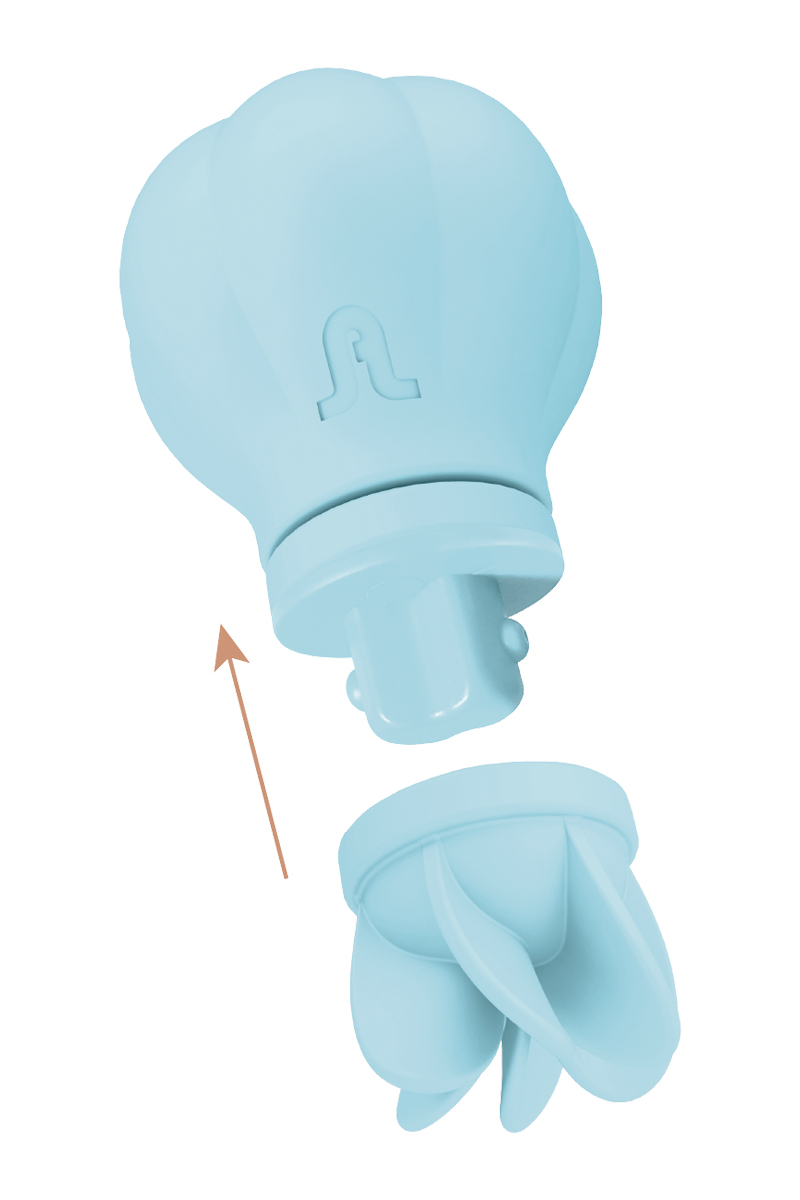 stimulateur de clitoros Caress bleu ADRIEN LASTIC (4)